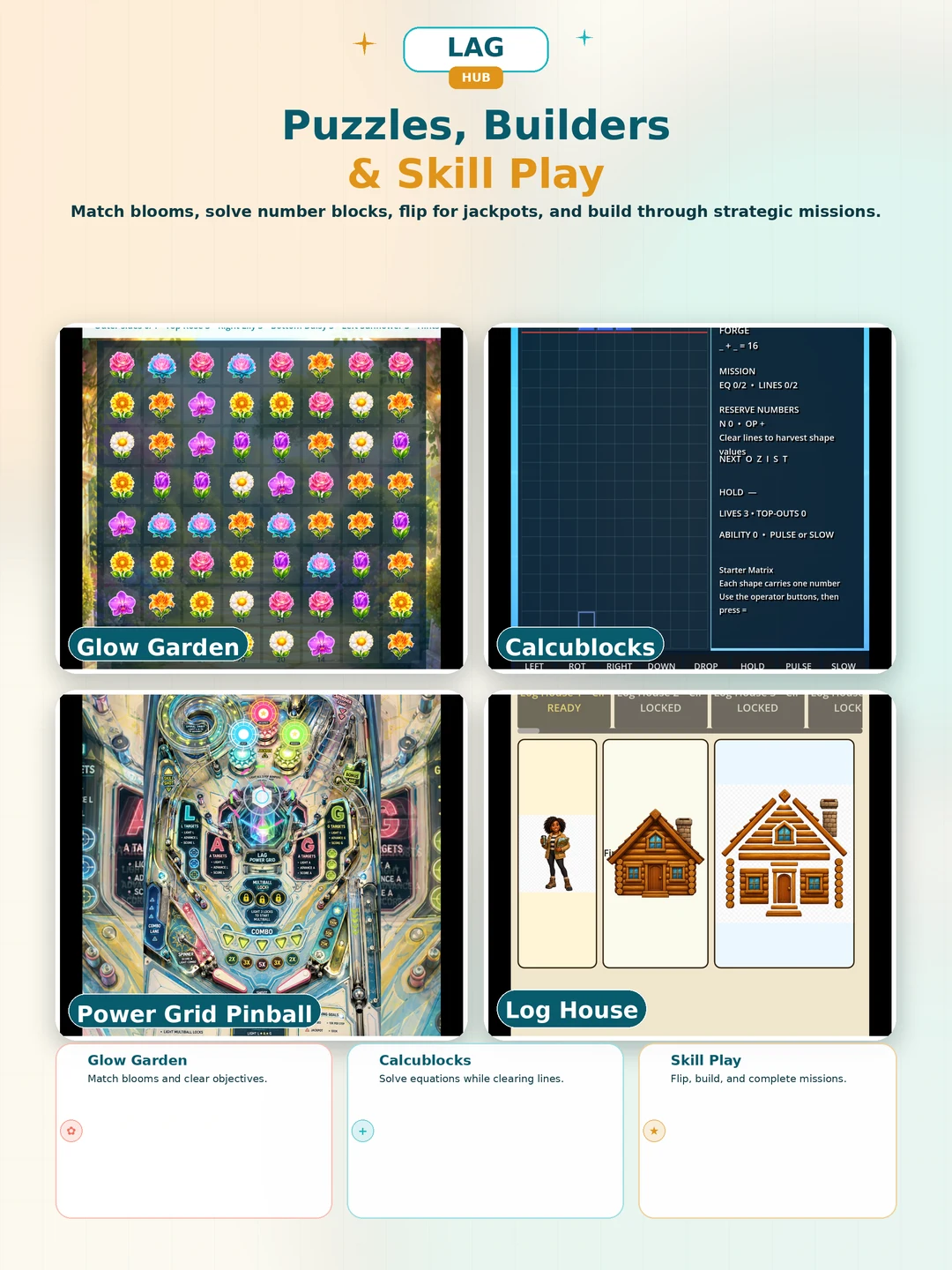 Lottery Arcade Games Hub screenshot